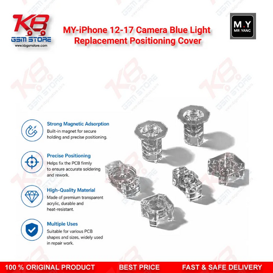 JF8 iPhone 12-17 Camera Blue Light Replacement Positioning Cover