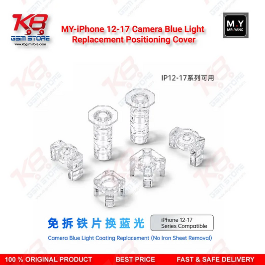 JF8 iPhone 12-17 Camera Blue Light Replacement Positioning Cover