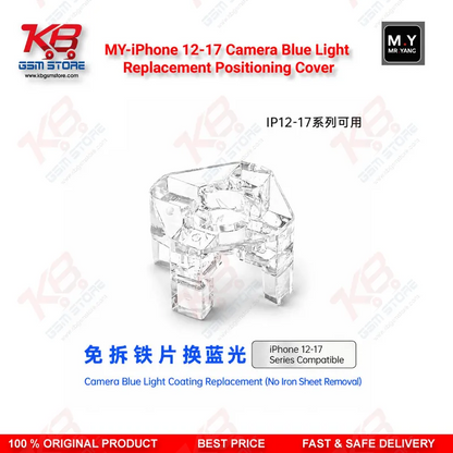 JF8 iPhone 12-17 Camera Blue Light Replacement Positioning Cover