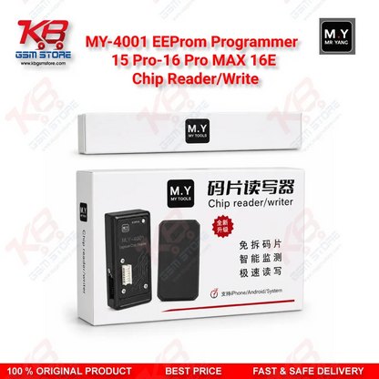 MY-4001 EEPROM Programmer for iPhone 15 Pro, 16 Pro, 16 Pro Max & 16e Chip Data Read Write Tool
