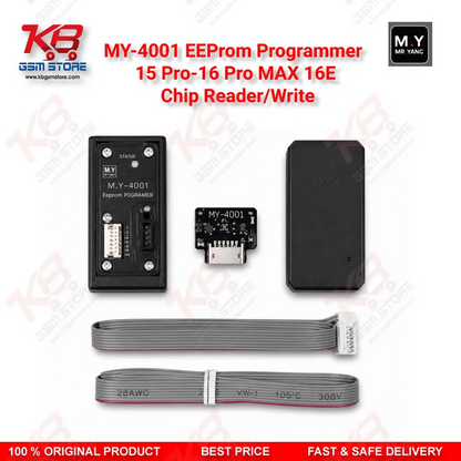 MY-4001 EEPROM Programmer for iPhone 15 Pro, 16 Pro, 16 Pro Max & 16e Chip Data Read Write Tool