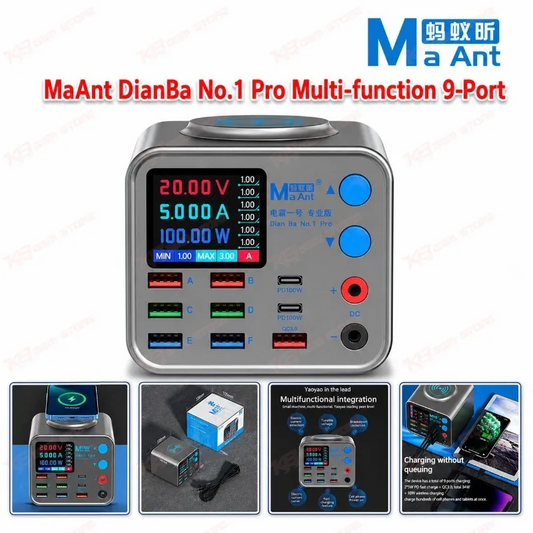MaAnt DianBa No.1 Pro Multi-function 9-Port