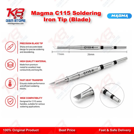 Magma C115 Soldering Iron Tip (Blade)