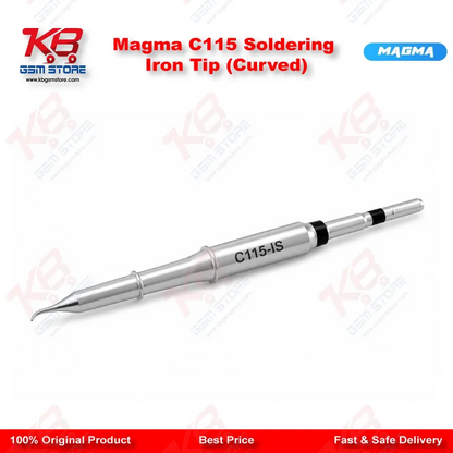 Magma C115 Soldering Iron Tip (Curved)