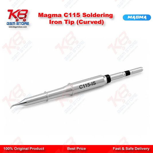 Magma C115 Soldering Iron Tip (Curved)