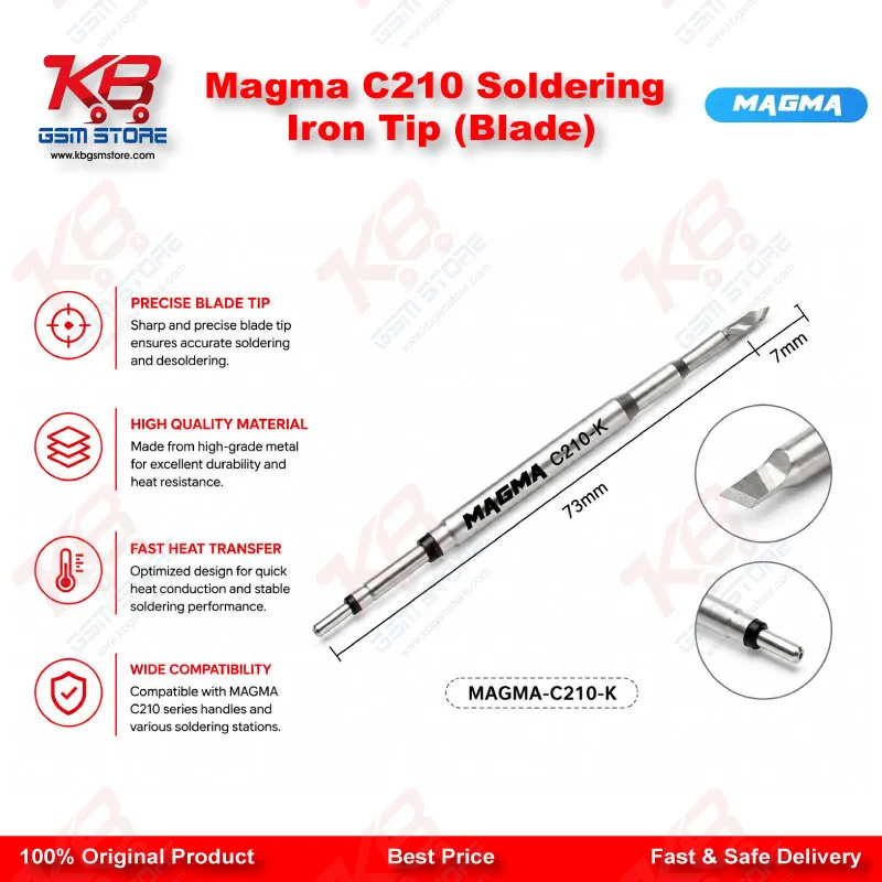 Magma C210 Soldering Iron Tip (Blade)
