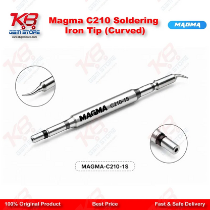 Magma C210 Soldering Iron Tip (Curved)