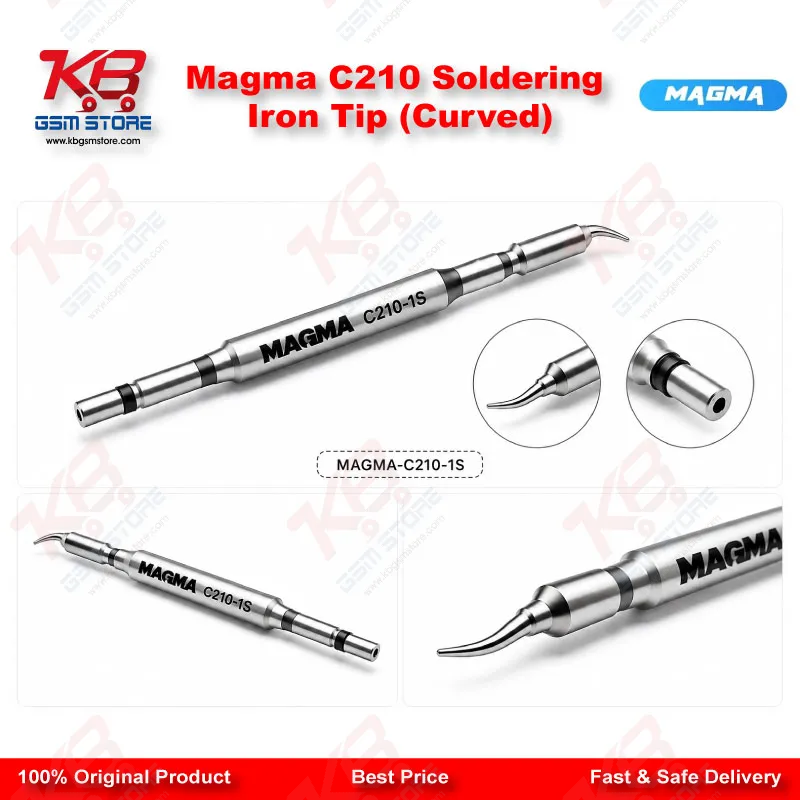 Magma C210 Soldering Iron Tip (Curved)