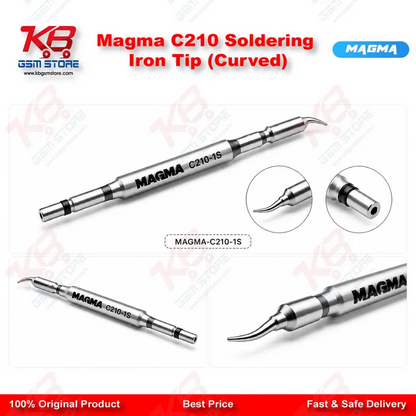 Magma C210 Soldering Iron Tip (Curved)