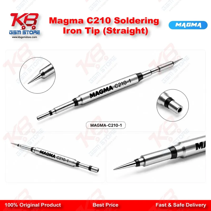 Magma C210 Soldering Iron Tip (Straight)