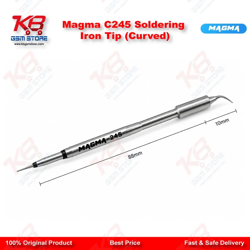 Magma C245 Soldering Iron Tip (Curved)