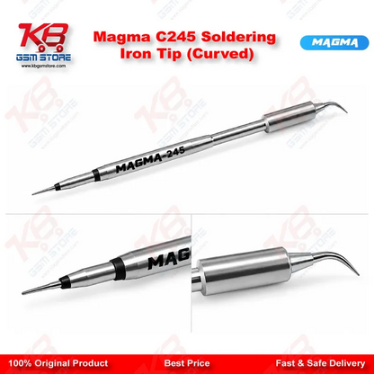 Magma C245 Soldering Iron Tip (Curved)