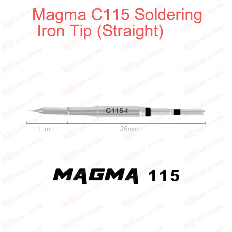 Magma C115 Soldering Iron Tip (Straight)