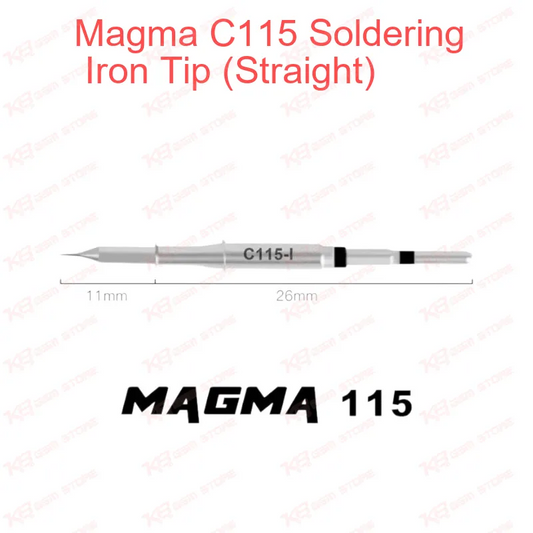 Magma C115 Soldering Iron Tip (Straight)
