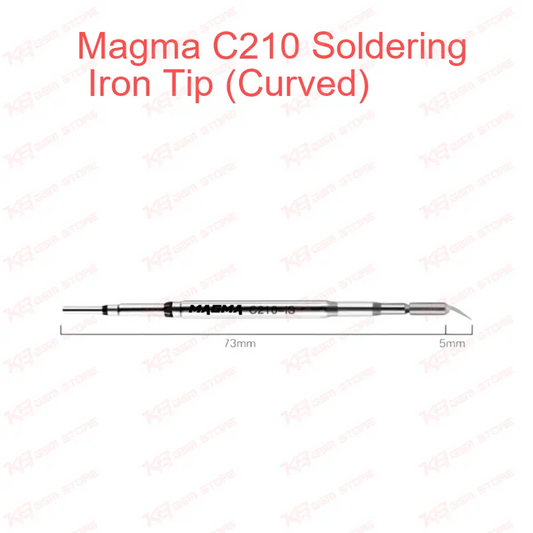 Magma C210 Soldering Iron Tip (Curved)