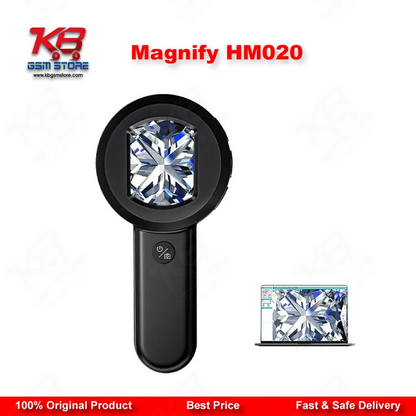 Magnify HM020 Handheld Digital Microscope 100X Magnification 2-Inch IPS Screen with LED Light