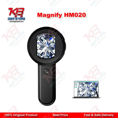 Magnify HM020 Handheld Digital Microscope 100X Magnification 2-Inch IPS Screen with LED Light