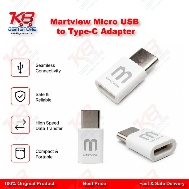 Martview Micro USB to Type-C Adapter