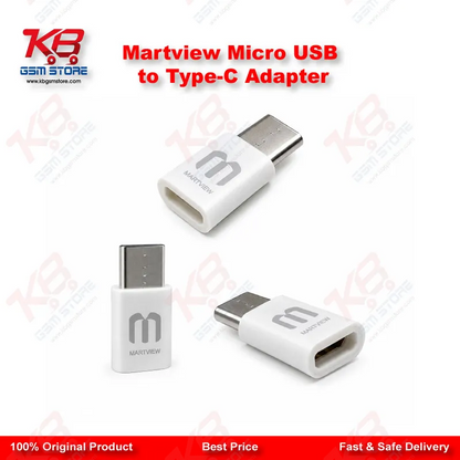 Martview Micro USB to Type-C Adapter