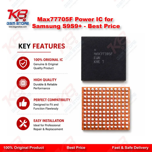 MAX77705F Power Management IC (PMIC) for Samsung Galaxy S9, S9+, Note 9