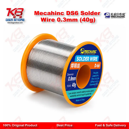 Mecahinc DS6 Solder Wire 0.3mm (40g)