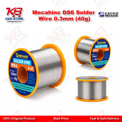 Mecahinc DS6 Solder Wire 0.3mm (40g)