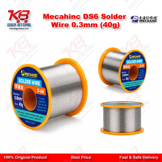 Mecahinc DS6 Solder Wire 0.3mm (40g)