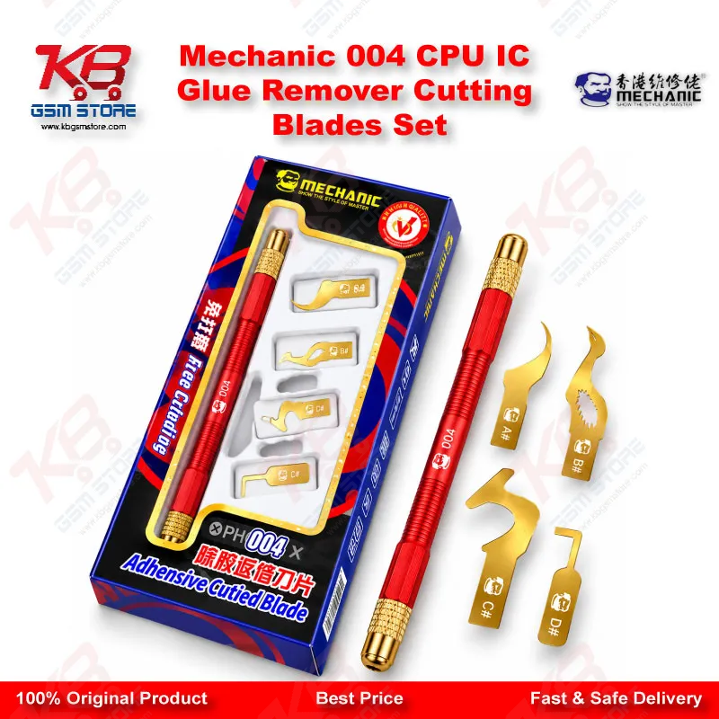 Mechanic 004 CPU IC Glue Remover Cutting Blades Set