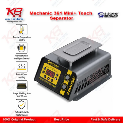 Mechanic 361 Mini+ Touch Screen Separator Machine (Built-In Vacuum Pump)