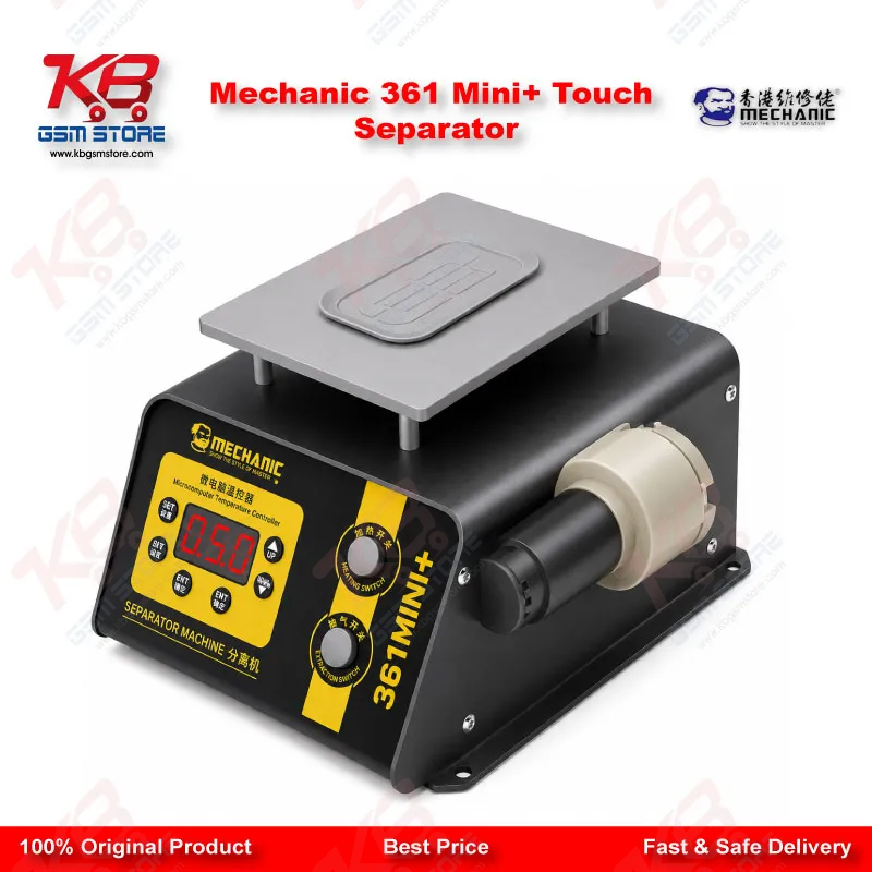 Mechanic 361 Mini+ Touch Screen Separator Machine (Built-In Vacuum Pump)