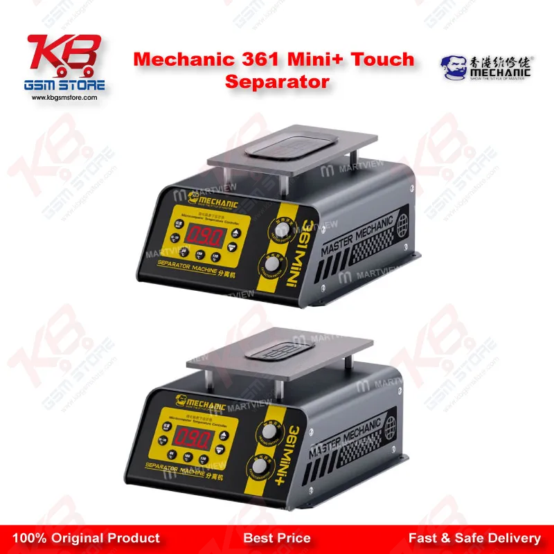 Mechanic 361 Mini+ Touch Screen Separator Machine (Built-In Vacuum Pump)