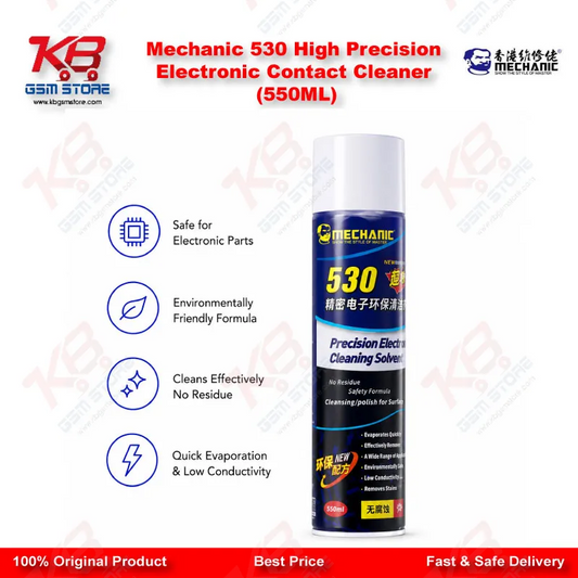 Mechanic 530 High Precision Electronic Contact Cleaner (550ML)