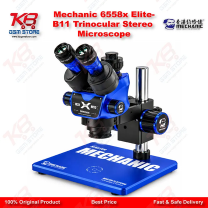 Mechanic 6558x Elite-B11 Trinocular Stereo Microscope
