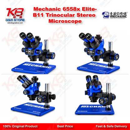 Mechanic 6558x Elite-B11 Trinocular Stereo Microscope