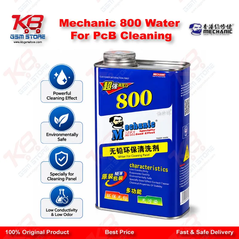 Mechanic 800 Water For PcB Cleaning