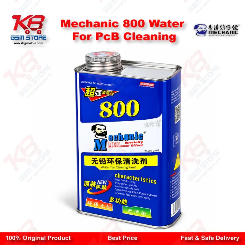 Mechanic 800 Water For PcB Cleaning