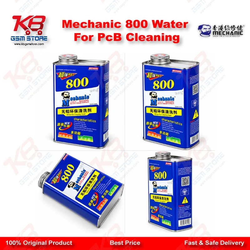 Mechanic 800 Water For PcB Cleaning