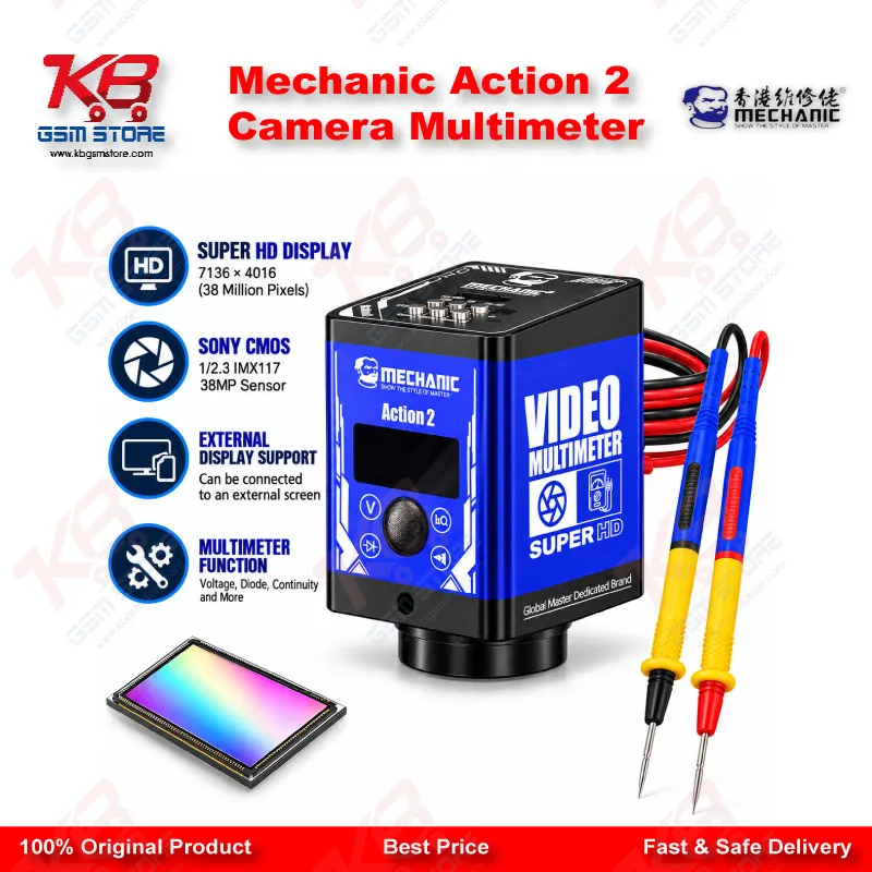Mechanic Action 2 Camera Multimeter