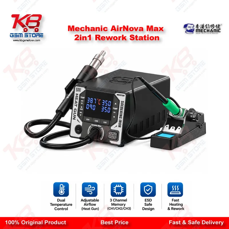 Mechanic AirNova Max 2in1 Rework Station Price in Pakistan