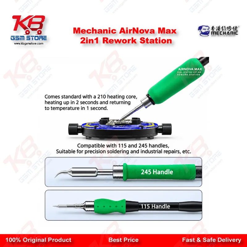 Mechanic AirNova Max 2in1 Rework Station Price in Pakistan