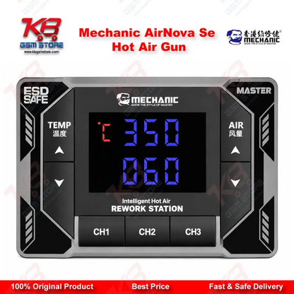 Mechanic AirNova SE 1000W Hot Air Rework Station – Smart Temperature Control Desoldering Gun