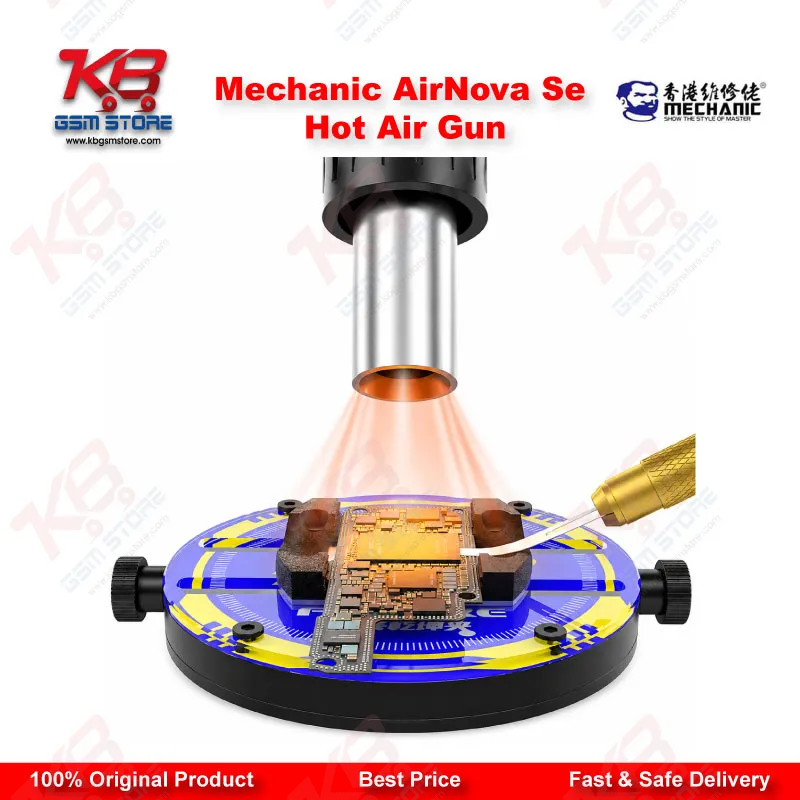 Mechanic AirNova SE 1000W Hot Air Rework Station – Smart Temperature Control Desoldering Gun