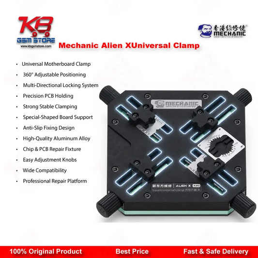 Mechanic Alien X 360° Universal Special-Shaped Motherboard Fixture Clamp for PCB IC Chip Repair