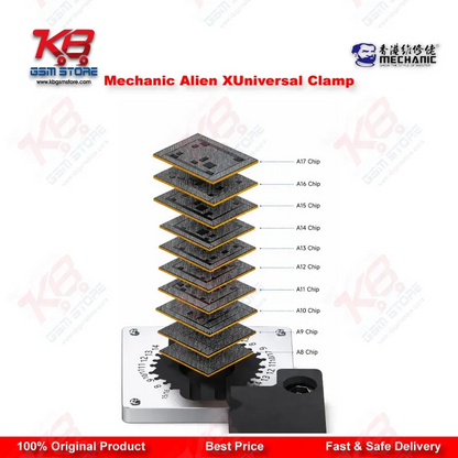 Mechanic Alien X 360° Universal Special-Shaped Motherboard Fixture Clamp for PCB IC Chip Repair