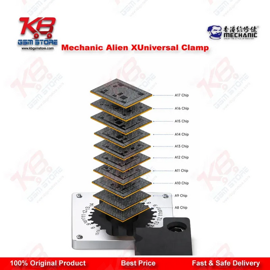 Mechanic Alien X 360° Universal Special-Shaped Motherboard Fixture Clamp for PCB IC Chip Repair
