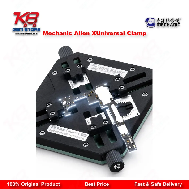 Mechanic Alien X 360° Universal Special-Shaped Motherboard Fixture Clamp for PCB IC Chip Repair