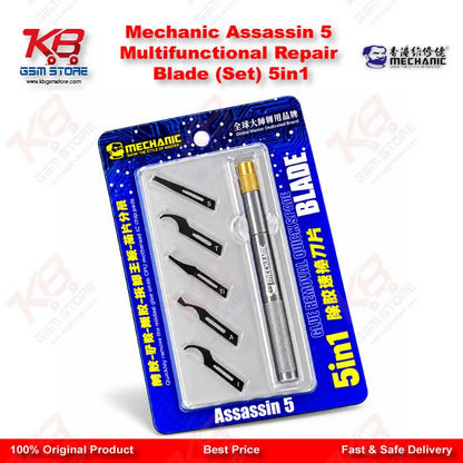 Mechanic Assassin 5 Multifunctional Repair Blade (Set) 5in1