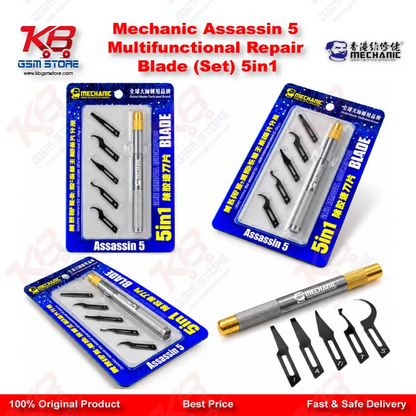 Mechanic Assassin 5 Multifunctional Repair Blade (Set) 5in1