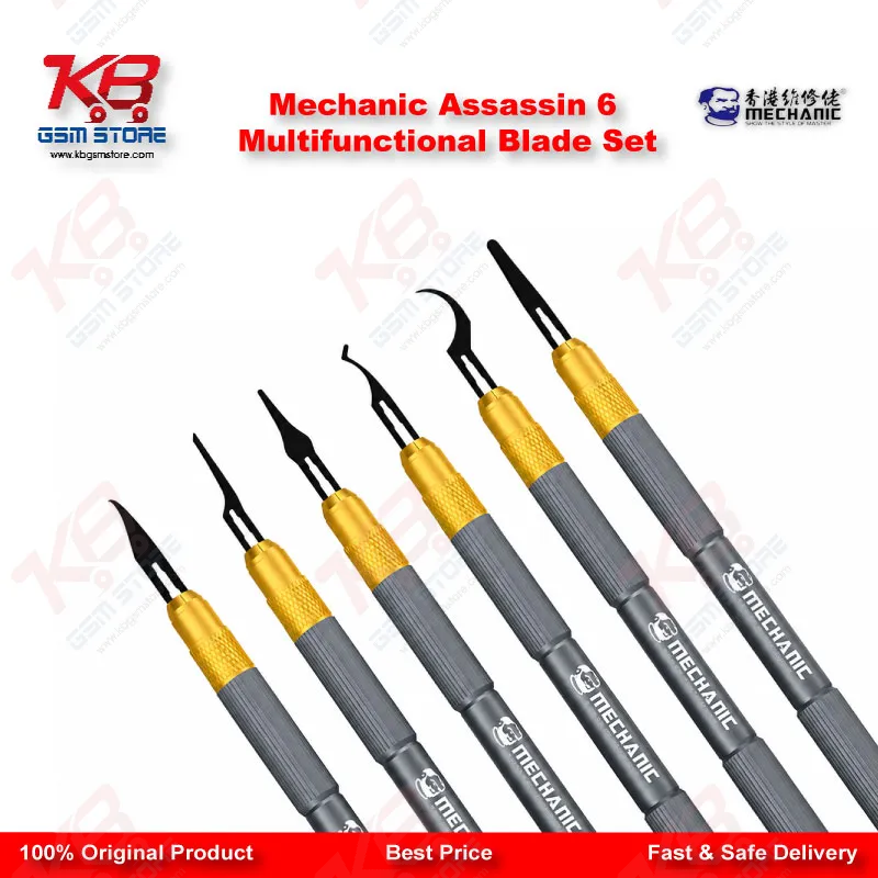 Mechanic Assassin 6 Multifunctional Blade Set - IC Degumming