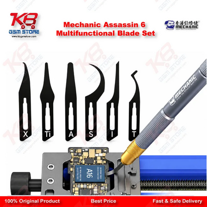 Mechanic Assassin 6 Multifunctional Blade Set - IC Degumming